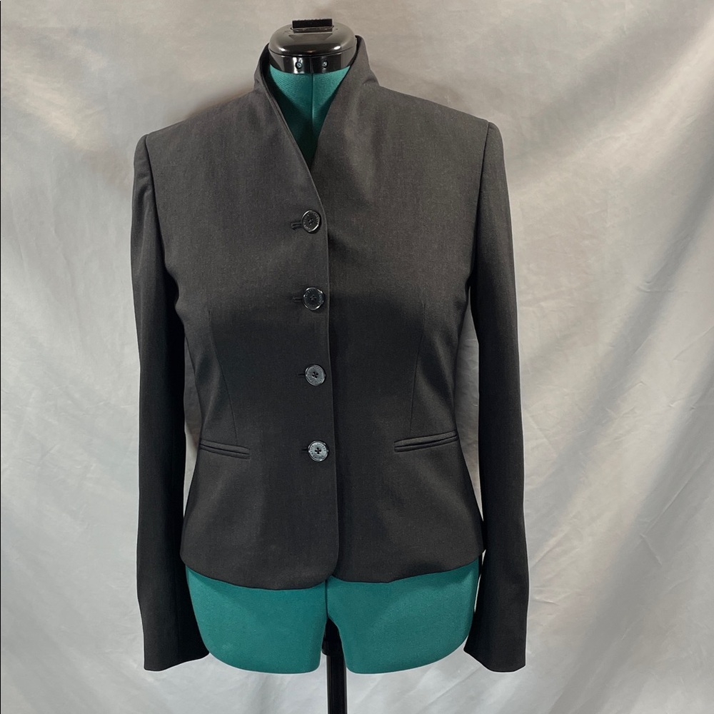 Ralph Lauren Dark Charcoal Gray Women's Blazer